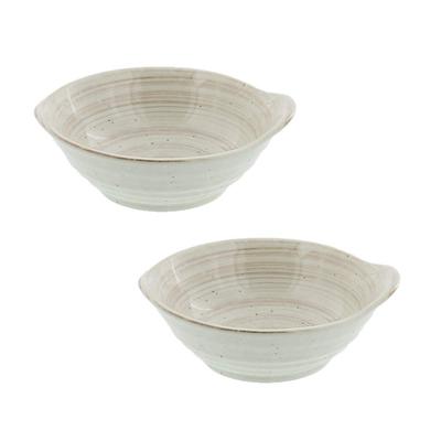 Tableware East Japanese Tonbuki Small Side Plate Set of 2 Tableware (Pot Dish), Bowl, (Uzu Brown),