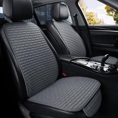 Universal Linen Car Backrest Cushion: Non-slip, Wear-resistant, Comfortable for All Seasons