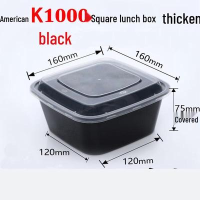 Disposable Plastic Takeout Container
