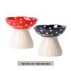 Ceramic Elevated Cat & Dog Bowl - Anti-Tip Design for Cervical Spine Protection - Food & Water Bowl