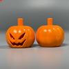 Non-Toxic Moc Bricks Diy Black White Pumpkin Skeleton Skull Assembly Action Figure Educational Building Blocks Kids Toys Gifts