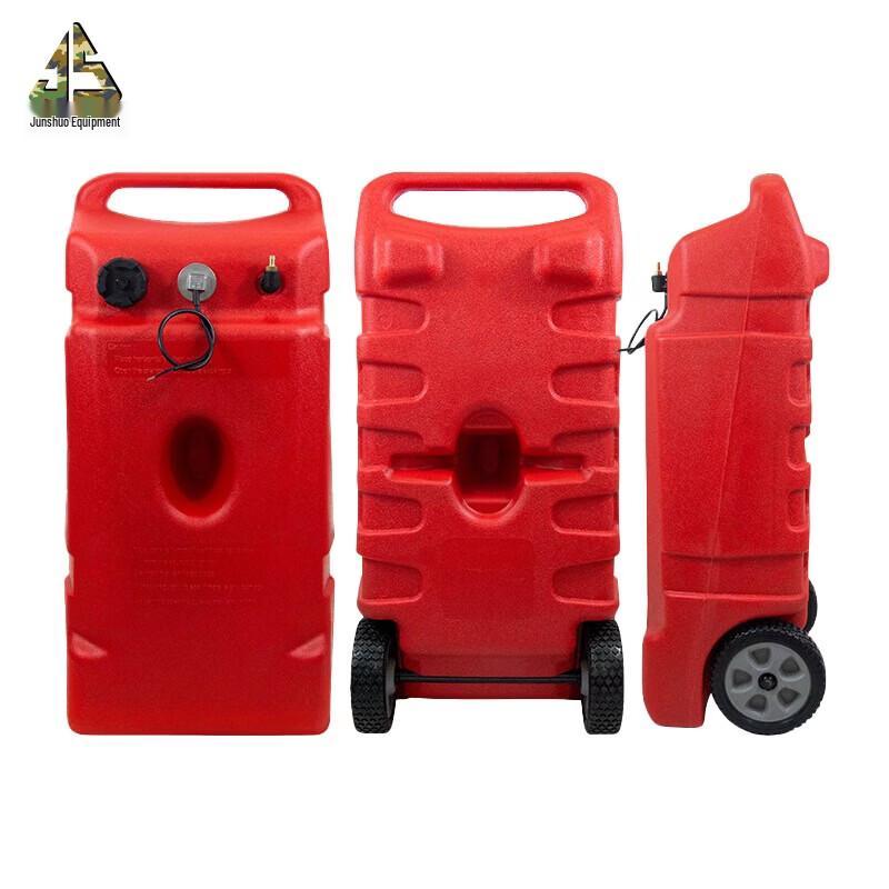 Portable Outboard Motor Fuel Tank with Wheels