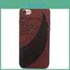 Para iPhone 6s e 5s Capa de Madeira com Designs da Natureza para Uso Diário