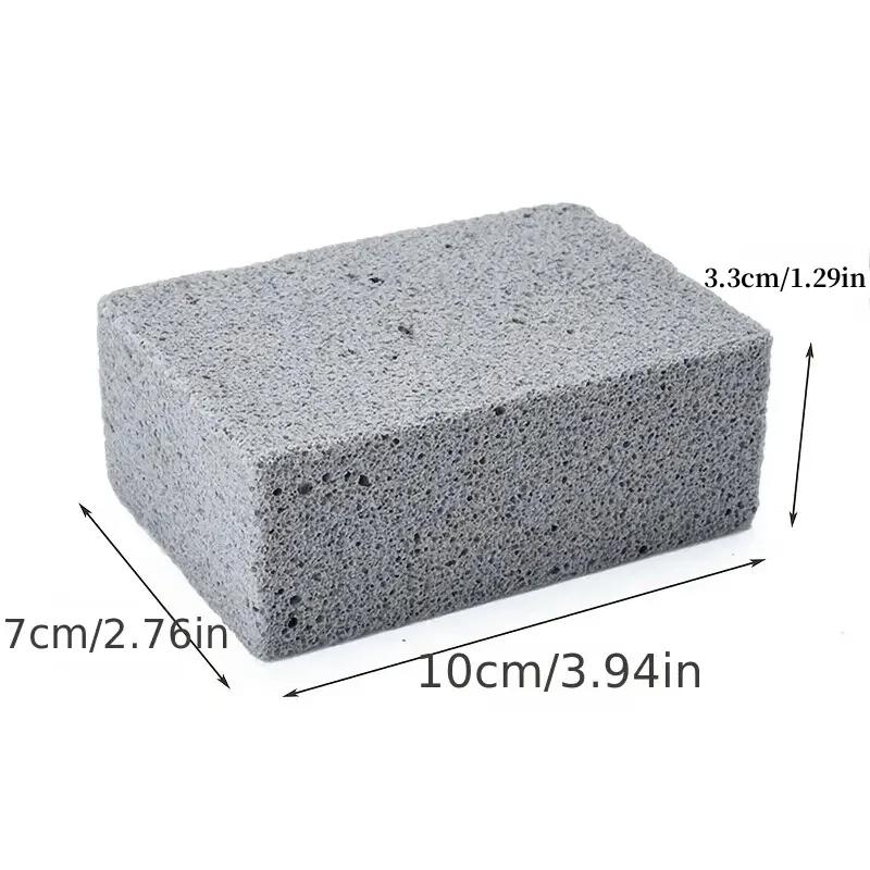 1pc BBQ Grill Cleaning Brush Brick Block Barbecue Cleaning Stone Pumice Brick For Barbecue Rack Outdoor Kitchen BBQ Tools