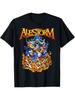 T-shirt Cartoon Alestorm Nero Vestibilità Classica - Unisex Taglia Piccola