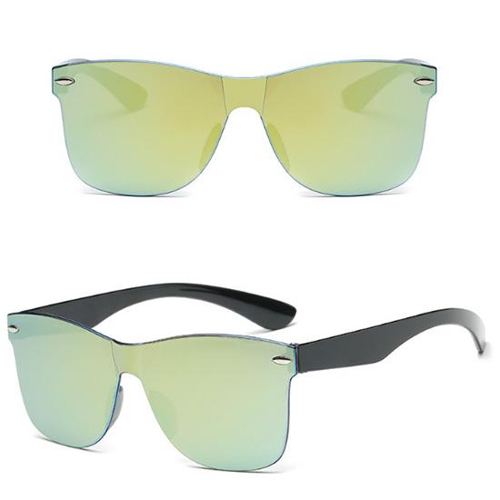 Driving Rimless Retro Unisex Plastic UV400 Sunglasses Screwless Outdoor Fashion  Delicate Jewelry