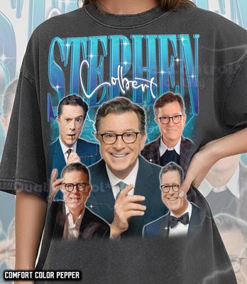 Stephen Colbert Comfort Colors® Shirt, Stephen Colbert Vintage Tee, Stephen Colbert 90s Tshirt, Retro Tee, Stephen Colbert Bootleg, TV #Ari