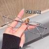 Metal Small Frame Japanese Glasses Men'S Myopia Can Be Matched With Degrees Anti-Blue Light Sven Scum Gold Wire Glasses Frame Tide