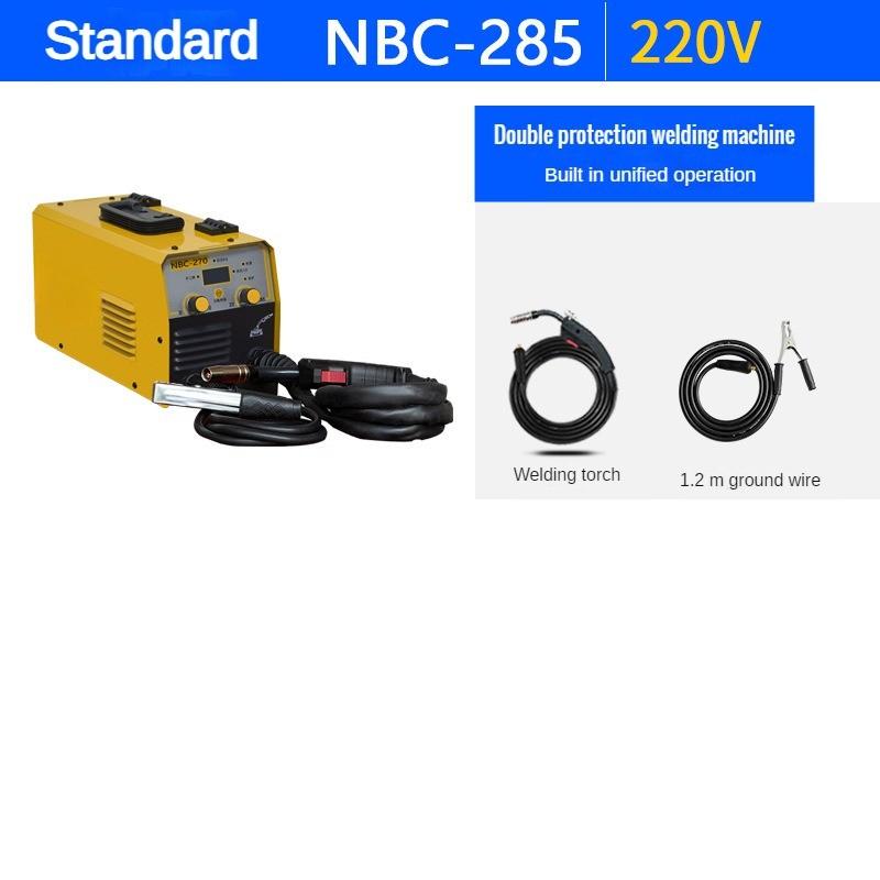 NBSmall Carbon Dioxide Self Protection Electric Welding Machine -285 Household MIG MMA Gasless Welding Equipment