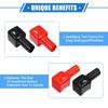 A ABSOPRO Battery Terminal Insulation Cover Battery Terminal Terminal Cover