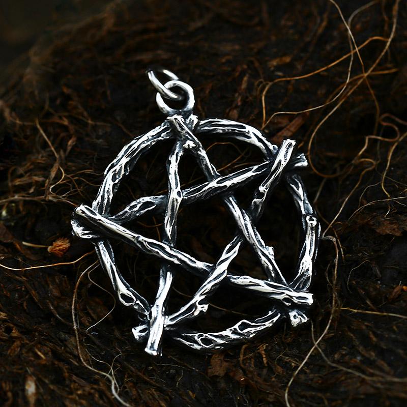 

Beier New Style Stainless Steel Star of David Pendant Five Pointed Star Necklace For Men Vintage Jewelry Wholesale Dropshipping