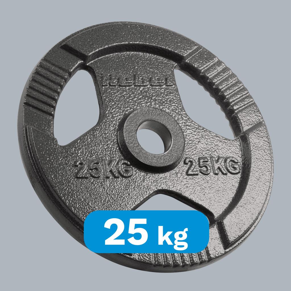 Cast Iron Weight 1X25Kg, 51Mm Hole, Plate With Rebel Handles