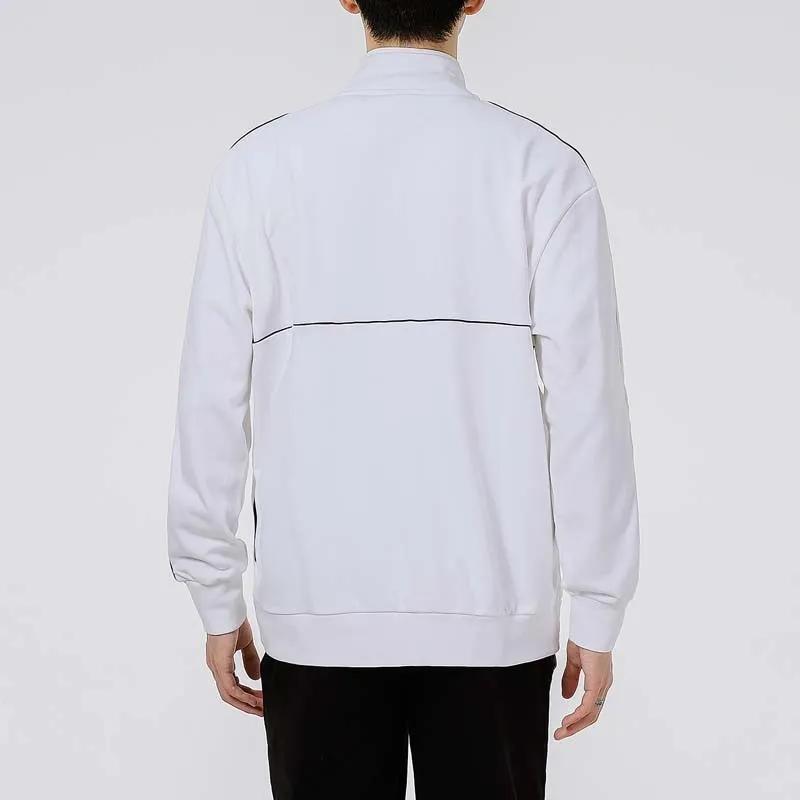 PUMA Jackets Men's White Stand Collar Moderate Other (Unisex) Jackets 531706 02