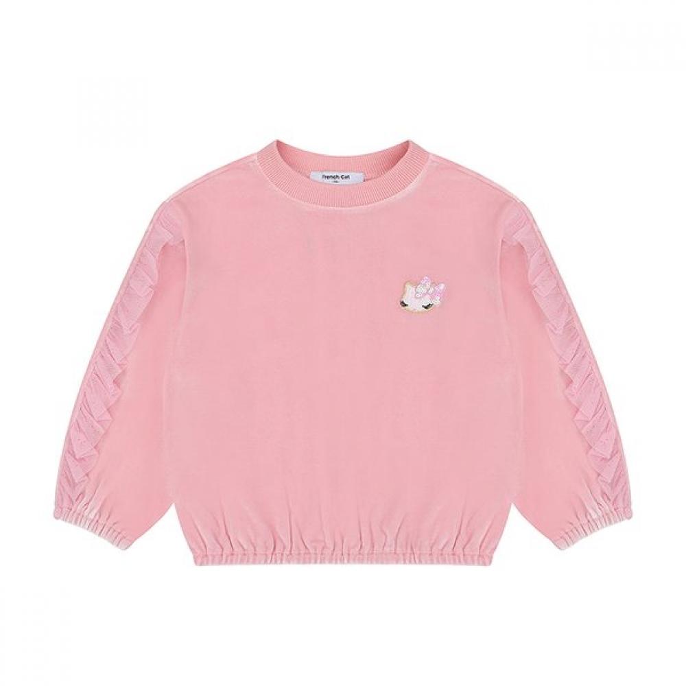 French Cat Velvet Sweatshirt 2 Types One Choice Q64ddt252