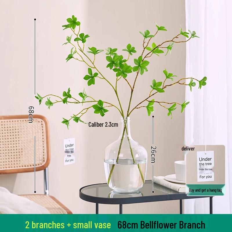Artificial Bionic Green Plants: Floor-Standing Turtle Back Leaves Ornament for Living Room and Bedroom Decor