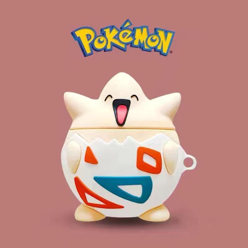 Pokemon Tegneserie Etui For AirPods 3 Beskyttelseshylse For AirPods Pro 2 1 Deksel 3D silikon Fallforebyggende