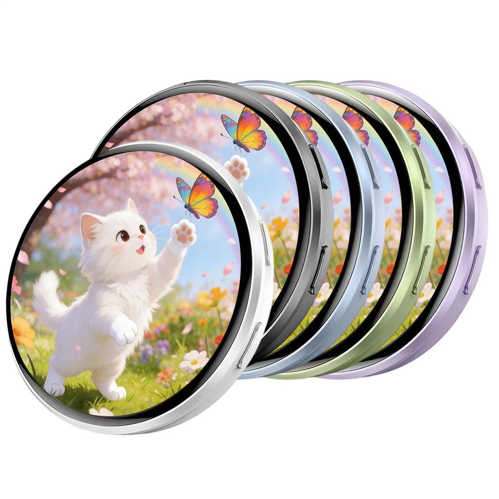 Digital Photo Display Screen Electronic Badge HD Touchscreen 1.7inch Brooch Electronic Badge Anime Pins for Backpacks Boys Girls