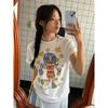 NewJeans Minji Summer Casual Short Sleeve T Shirt Women's Round Neck Tops Comfortable Breathable Casual Wear Tee