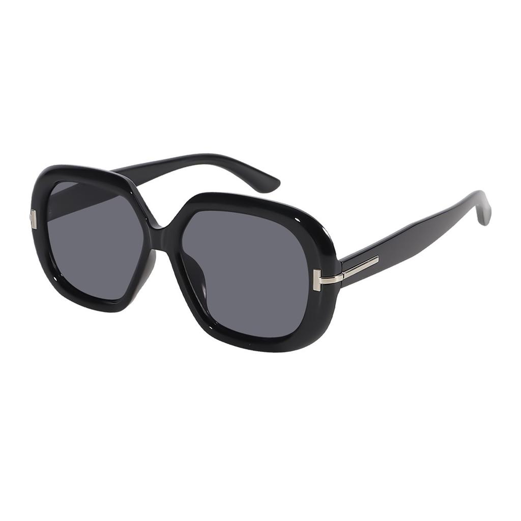 T-shaped large-frame sunglasses, new European and American fashion ins sunshade sunglasses, trendy street sunglasses for women