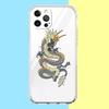 Chinese Dragon Phone Case for iPhone 16 15 14 13 12 Pro Max Transparent Soft for iPhone 11 Pro Max 7 8 Plus XS XR Shell Capas