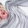180Cm Solid-Color Headscarves Imitaed Silk Scarves Thin Large Gauze Scarves Travel Sun Protection Shawls Island Silk Scarves