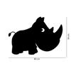 Sticker Géant en ardoise Rhinoceros 80 x 58 cm 1 pièce