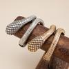 SHIXIN Punk Geometrisch Schlangenhaft Weit Öffnend Armreif Armband Damen Übertrieben Stapelbar Schlangenmanschette Federarmband Party Schmuck