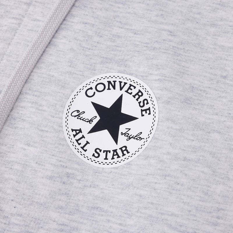 Men's Converse Jackets Men's Gray GGN Hooded Moderate Mock Two-Piece