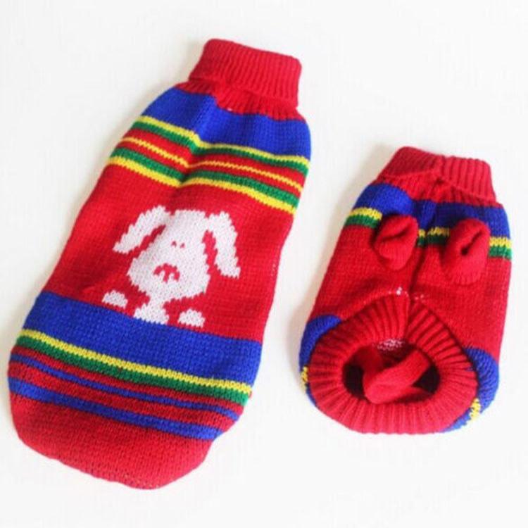 Pet Sweater For Dogs And Cats With Ethnic Design And Pullover Style For Winter Comfort