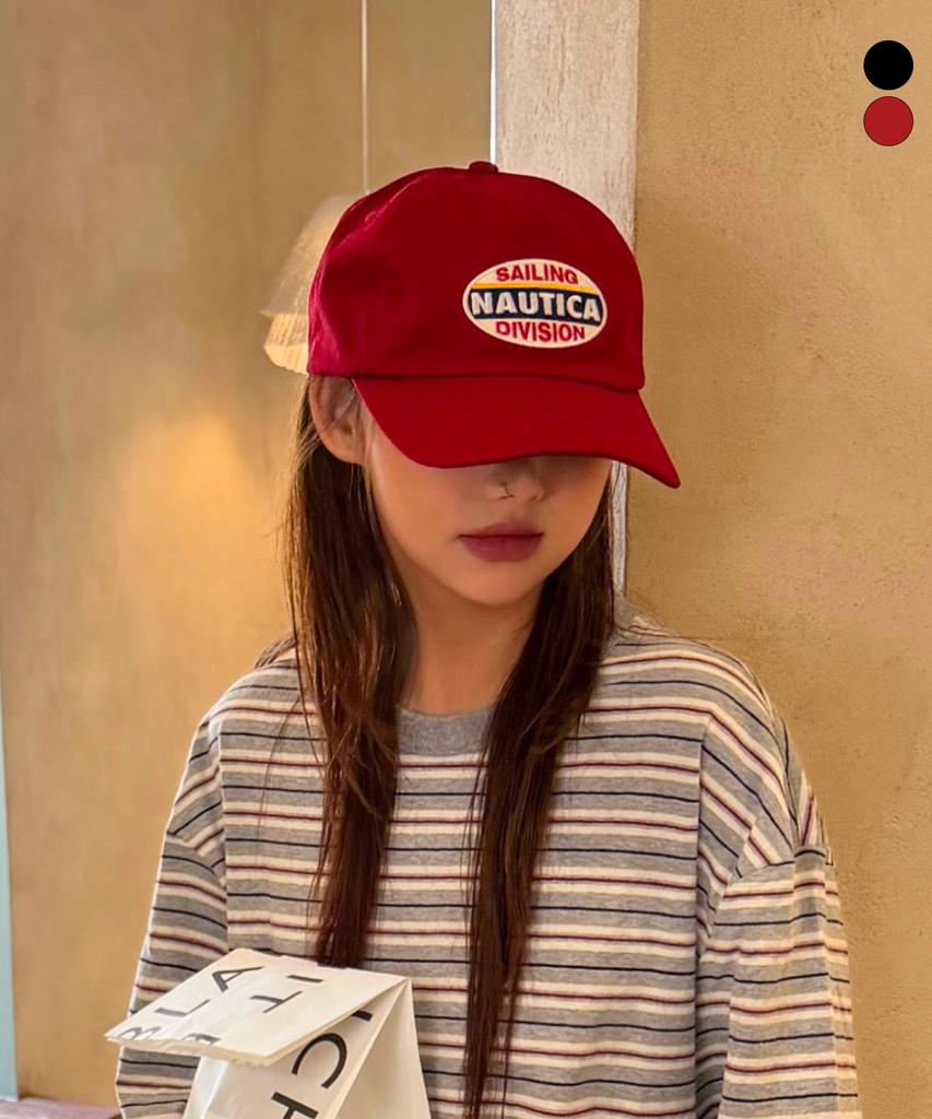 NAUTICA Retro Patch 5-Panel Ball Cap (2 Colors) Nca1526