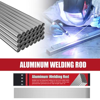 10Pcs Aluminum Welding Rods High Strength Corrosion Resistant Durable Low Temperature Aluminum Weld