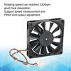 8cm 12V 0.50A 5300rpm Cooling Fan 4 Wires PWM Temperature Control Cooler for Mainframe Box