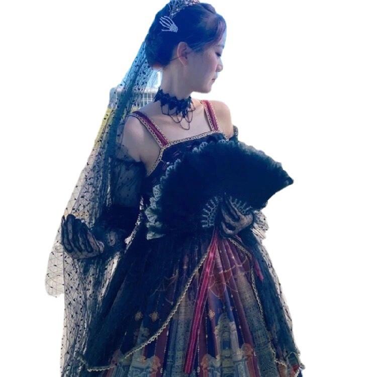 Chinese Feather Folding Fan with Pendant Wedding Dance Fan Cosplay Props Decor