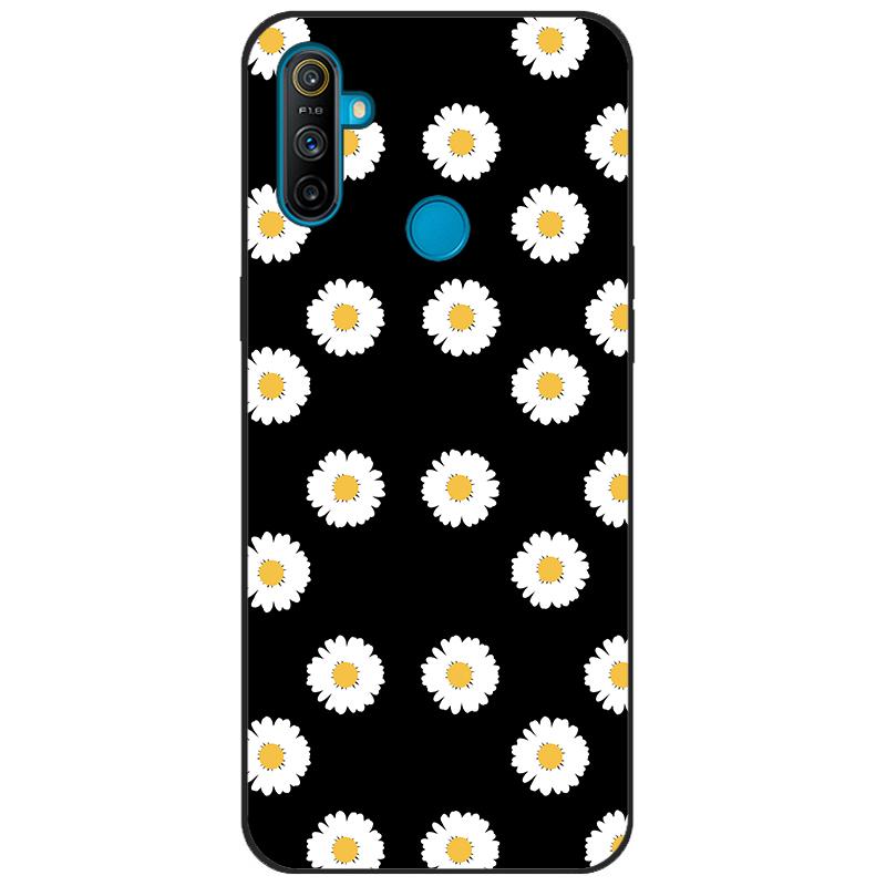 For Realme C3 Case Cover Soft Silicone TPU Patterned Back Cover For OPPO Realme C3 RMX2020 C 3 RealmeC3 Cartoon Phone Case Funda