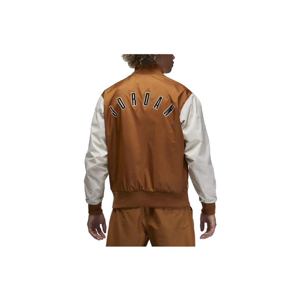 New Jordan Jacket Men's Light British Umber FB7033-281