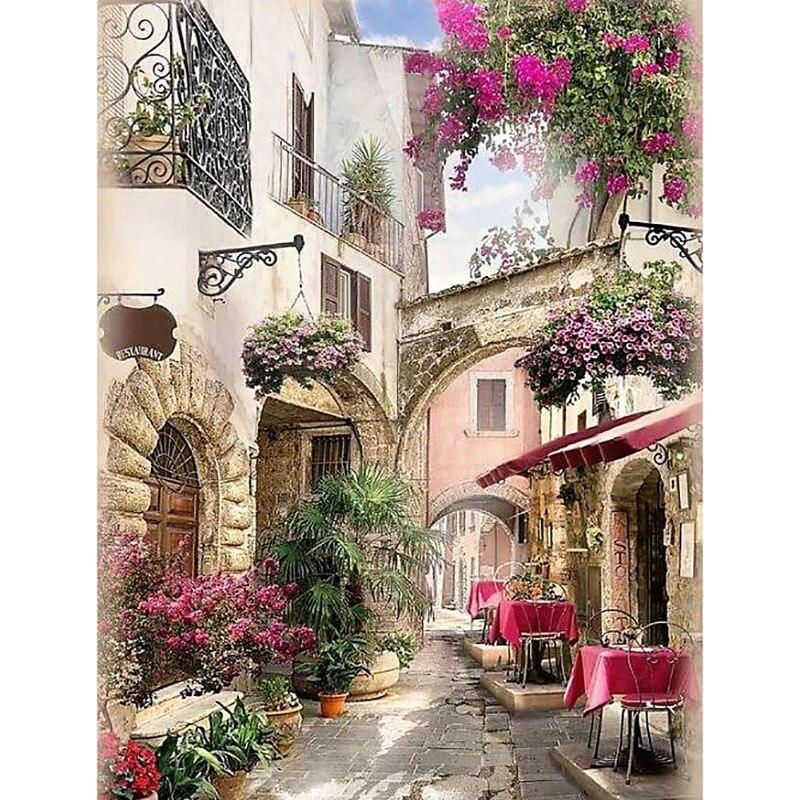 5D Diamond Painting Flowers Full Round Drill New Arrival Mosaic Diamond Embroidery Vase Painting Rhinestone Home Decor