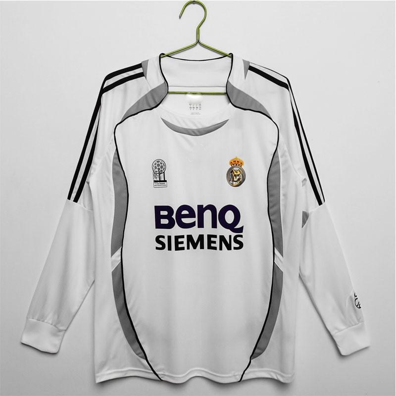 Long Sleeve Retro Football Jersey Men Classic Club National Team Style Sports Training Wear