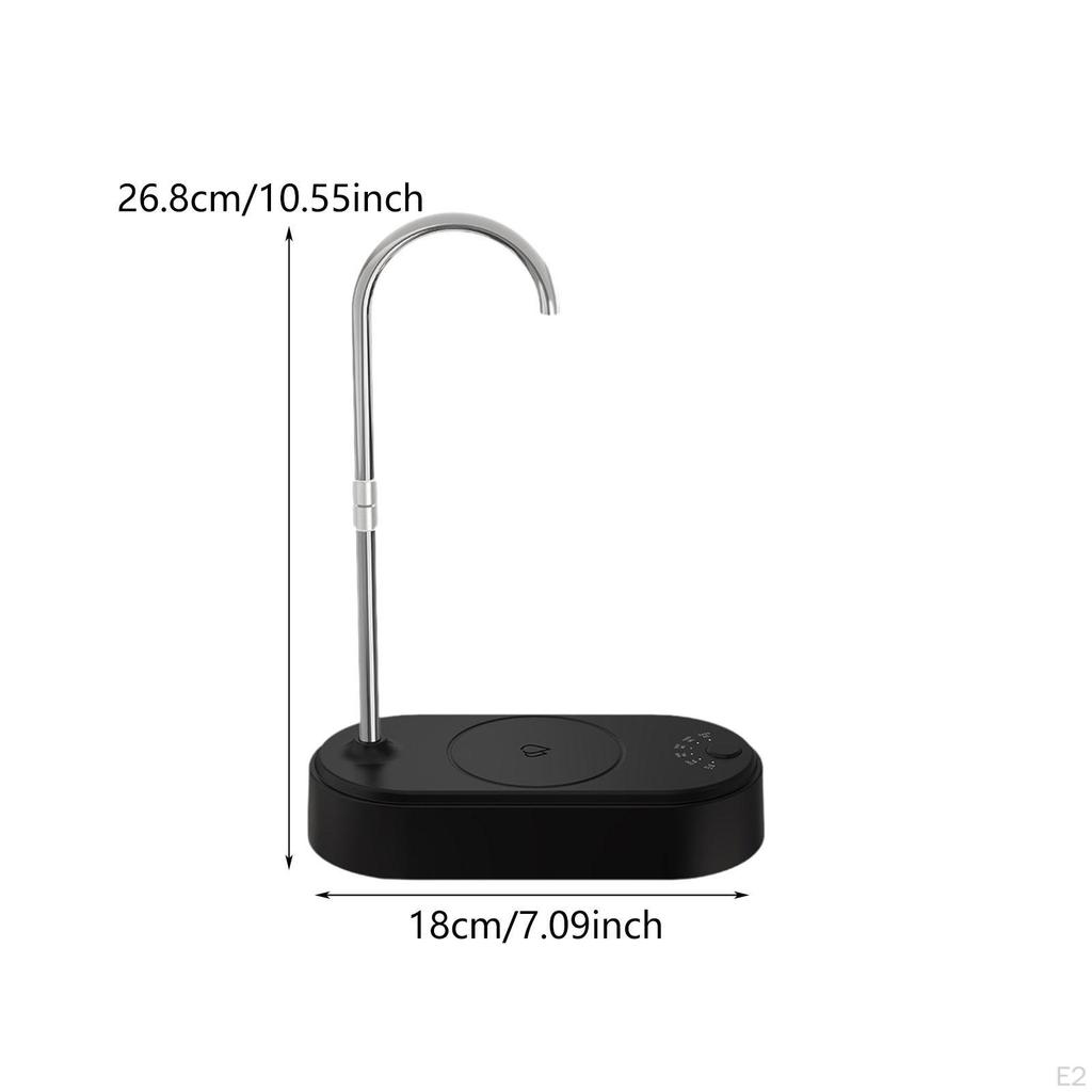 Desktop Water Bottle Dispenser Pump Rechargeable Jug Electric for