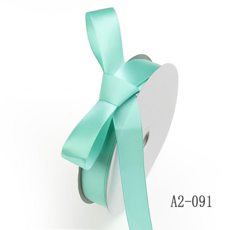 100 Yards/Rolle 1,5 cm/2,5 cm breites Band, Geschenkverpackung, Hochzeitsfeier, Blumensträuße, Haarschleifen, Dekoration, DIY-Bastelarbeiten, Satinbänder
