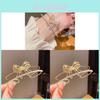 Vintage Zircon Butterfly Bow Layered Cuff Bracelet For Fashionable Women