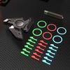 SCIONE Whirlwind Metal Fingertip Gyro DIY Luminous Adult Decompression High-end Finger Toys with Bottle Opener