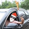 Reindeer Antlers Car Decoration Kit Holiday Automobile Decors Antlers And Nose