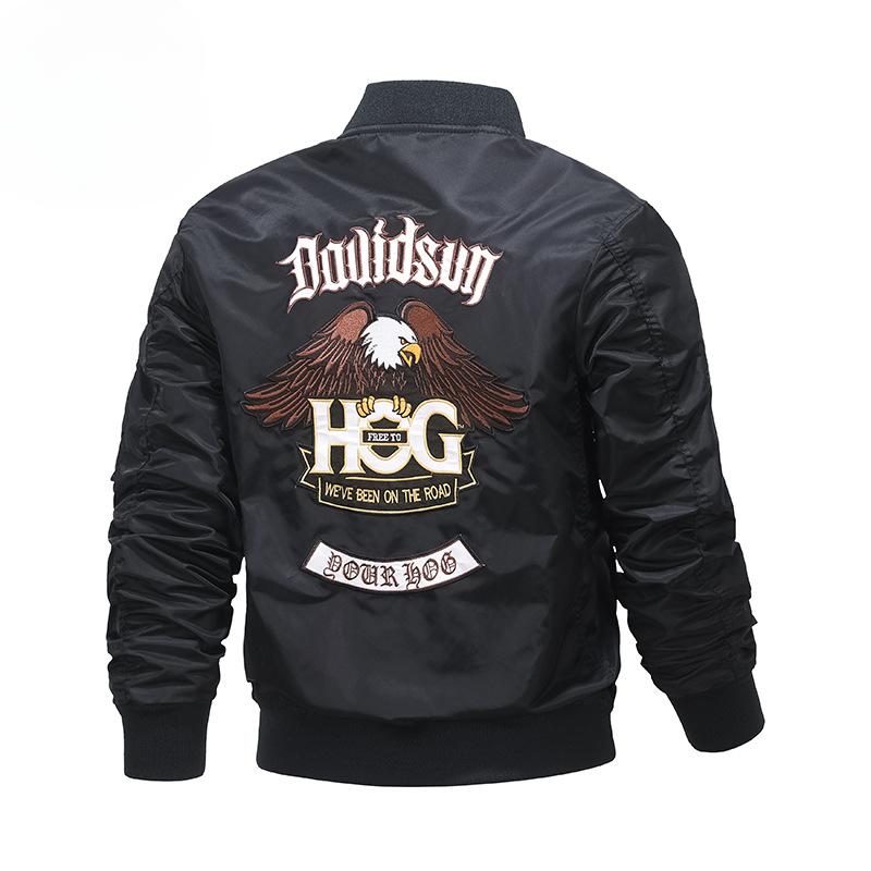 Nouvelle Veste Hiver Style Américain Veste d'Aviateur Veste en Coton Costume de Moto Harley Veste d'Aviateur Homme Veste
