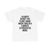 Introvert Extrovert Funny Graphic T Shirt Jokes Comedy Unisex Heavy Cotton Tee