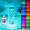 16 Colors Luxury Home Decor Crystal Rgb Table Led Magic Arhubtouching Control Magic Rose Activated Lamp Touch