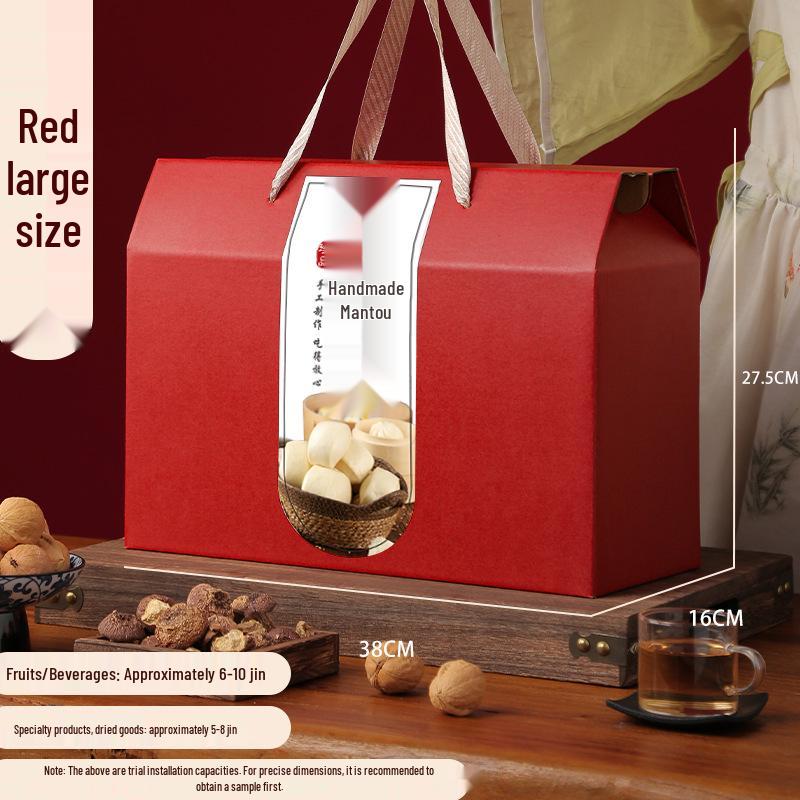 Frühlingsfest-Geschenkbox mit handgefertigten Blumenbrötchen, Momos und Gebäck – Perfekt für Geburtstage und lokale Spezialitäten
