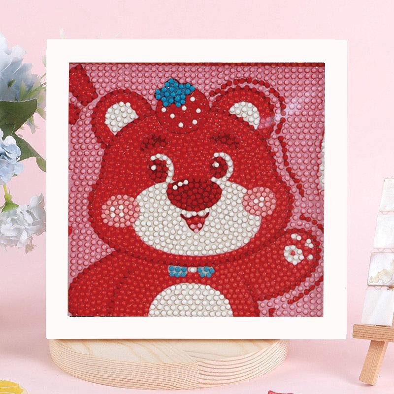 Sanrio Children's Diamond Painting with Frame Stickers - DIY Handmade Gift Set