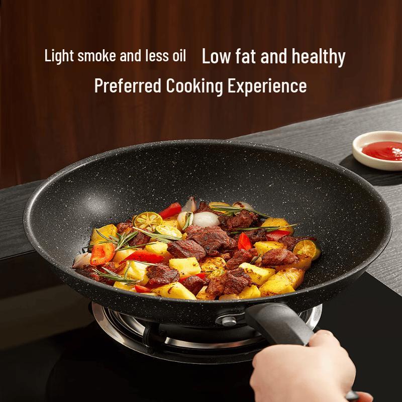 Supor Non-stick Wok with Lid and Spatula