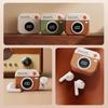 Q86 Retro Camera Wireless Bluetooth Noise-Cancelling Earbuds with Long Battery Life