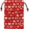 Kyosuke Made In Japan Goshuin-cho (Stamp Book) Case/Pouch, Drawstring, 100% Cotton, Approx. 26.5×18c